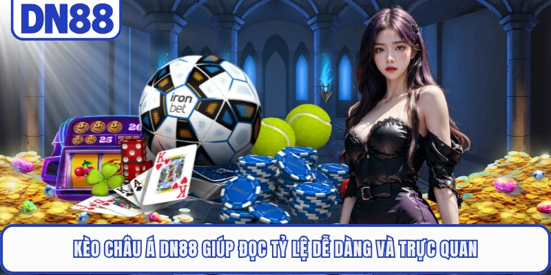 Kèo Châu Á DN88 - Cực Dễ Hiểu Với Cách Đọc Cho Người Mới 3 Kèo châu Á DN88 giúp đọc tỷ lệ dễ dàng và trực quan