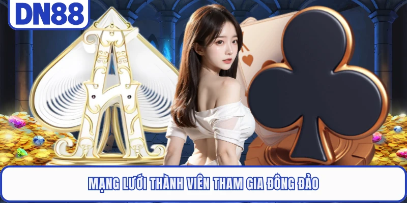Giới Thiệu DN88 2 Mạng lưới thành viên tham gia đông đảo