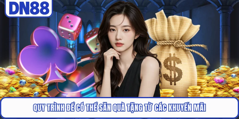 Khuyến Mãi DN88 5 Quy trình để có thể săn quà tặng từ các khuyến mãi