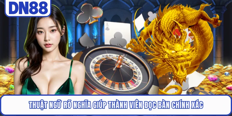 Rồng Hổ DN88 - Khuấy Đảo Sảnh Live Với Luật Chơi Dễ Thắng 4 Thuật ngữ rõ nghĩa giúp thành viên đọc bàn chính xác